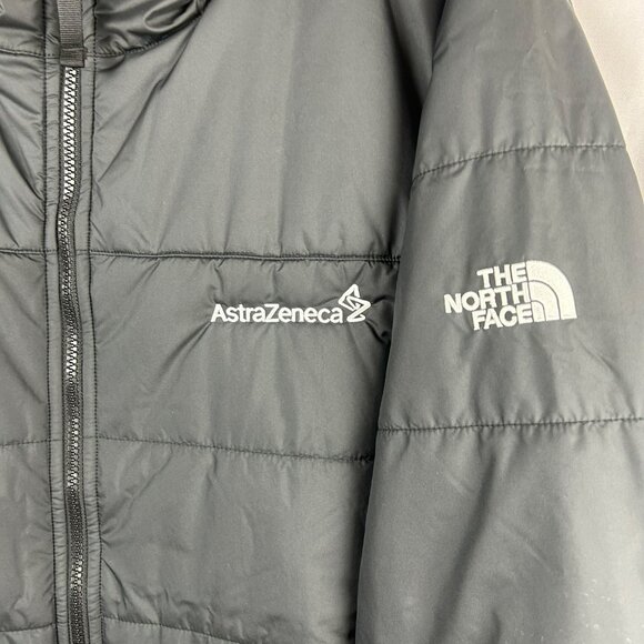 The North Face Insulated Jacket Men Big XXXL Black‎ Puffer Outdoors Astrazeneca - Picture 4 of 7
